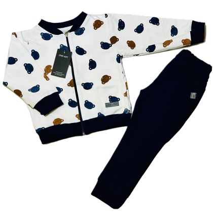 Dres chłopięcy bawełniany 2-częściowy Star Kids
